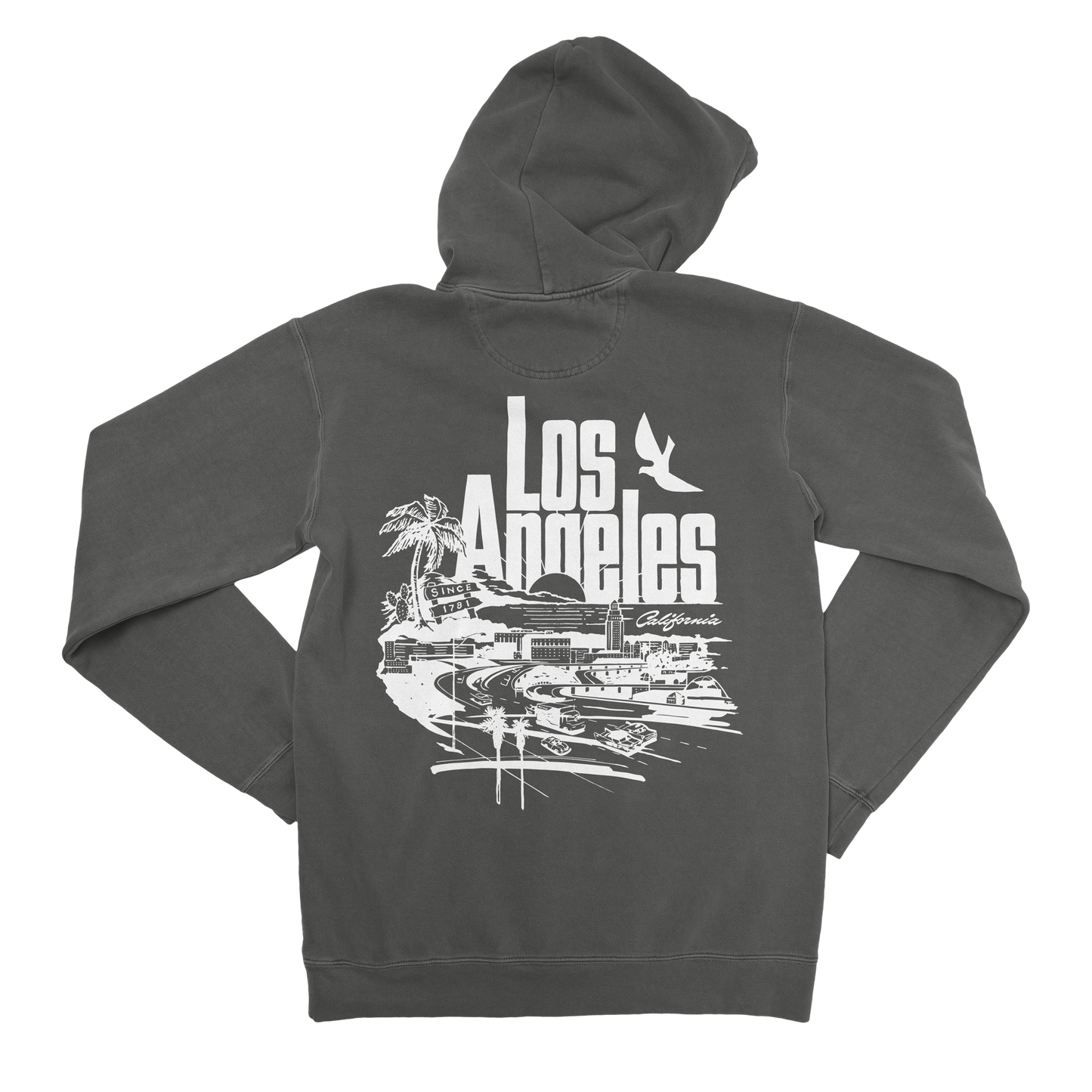Los Angeles – Garment Dyed Hoodie