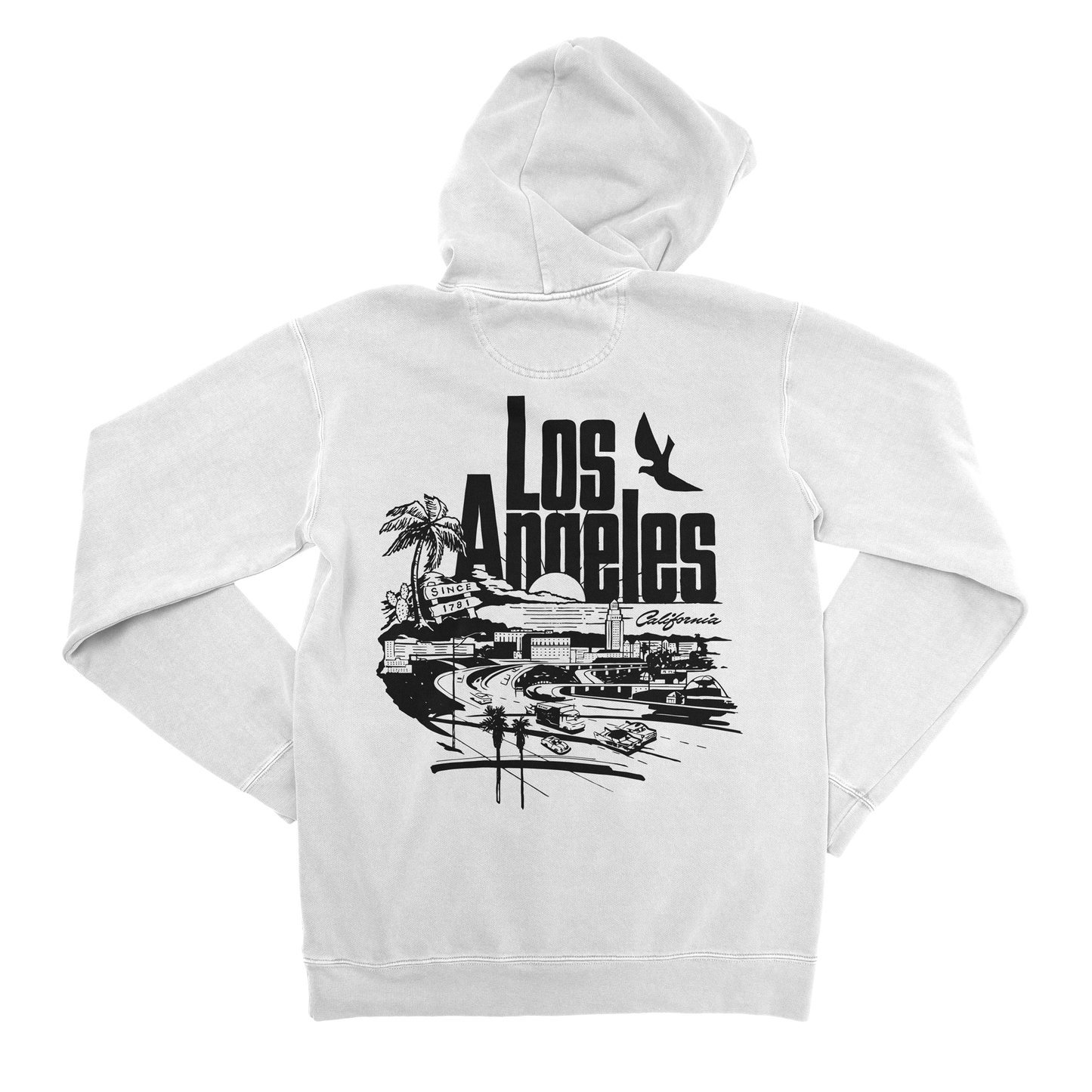 Los Angeles – Garment Dyed Hoodie
